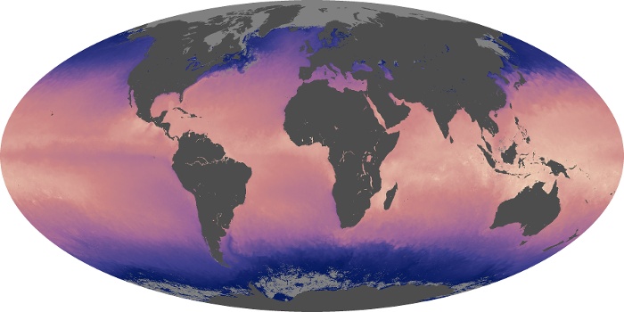 Global Map Sea Surface Temperature Image 66