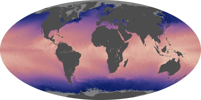 Global Map Sea Surface Temperature Image 69
