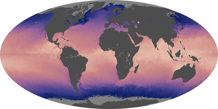 Global Map Sea Surface Temperature Image 70