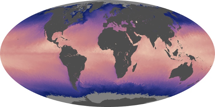 Global Map Sea Surface Temperature Image 71