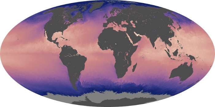 Global Map Sea Surface Temperature Image 73