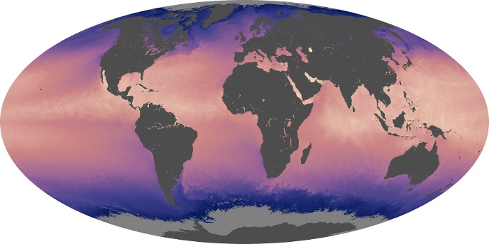 Global Map Sea Surface Temperature Image 75