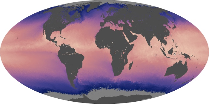 Global Map Sea Surface Temperature Image 76