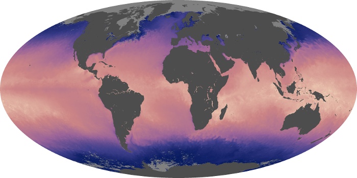 Global Map Sea Surface Temperature Image 79