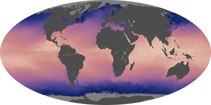 Global Map Sea Surface Temperature Image 118