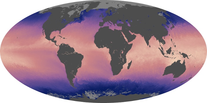 Global Map Sea Surface Temperature Image 126