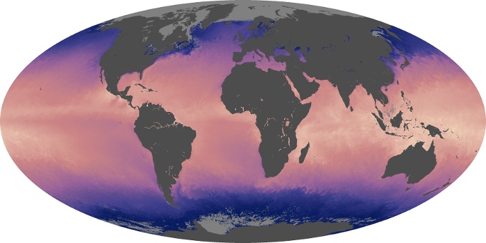 Global Map Sea Surface Temperature Image 138
