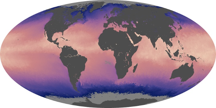Global Map Sea Surface Temperature Image 148