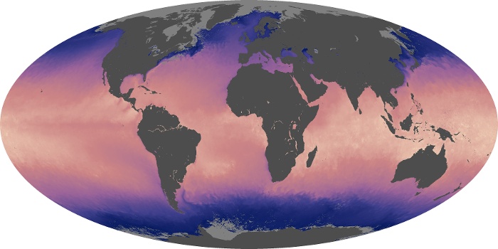 Global Map Sea Surface Temperature Image 152