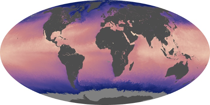 Global Map Sea Surface Temperature Image 157