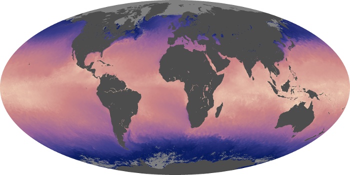 Global Map Sea Surface Temperature Image 162