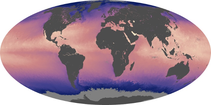 Global Map Sea Surface Temperature Image 170