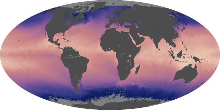Global Map Sea Surface Temperature Image 173