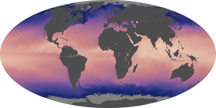 Global Map Sea Surface Temperature Image 179