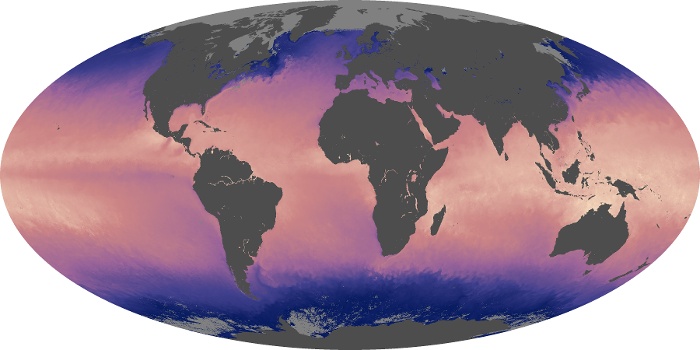 Global Map Sea Surface Temperature Image 186