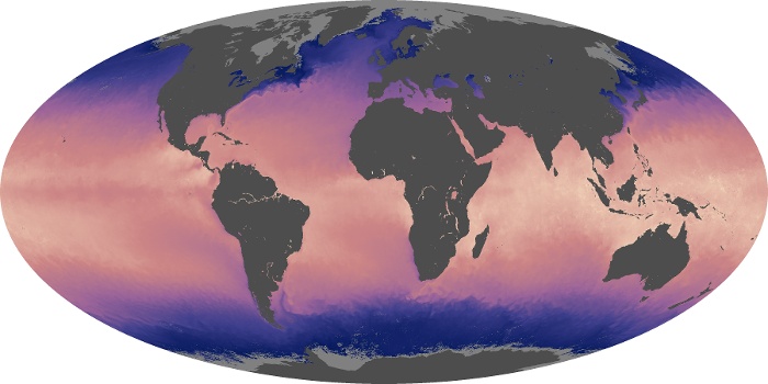 Global Map Sea Surface Temperature Image 189