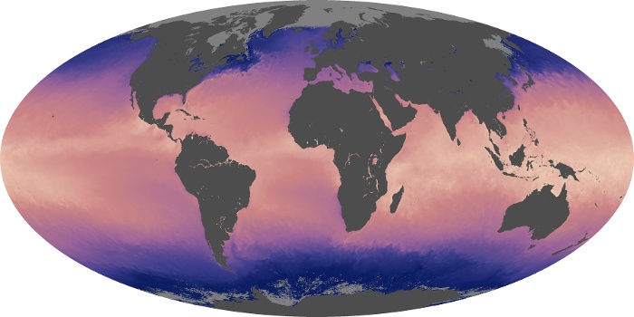 Global Map Sea Surface Temperature Image 198