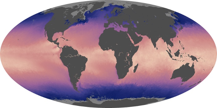 Global Map Sea Surface Temperature Image 213