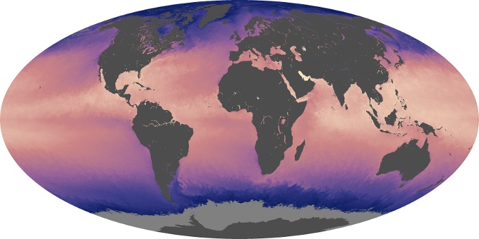 Global Map Sea Surface Temperature Image 217