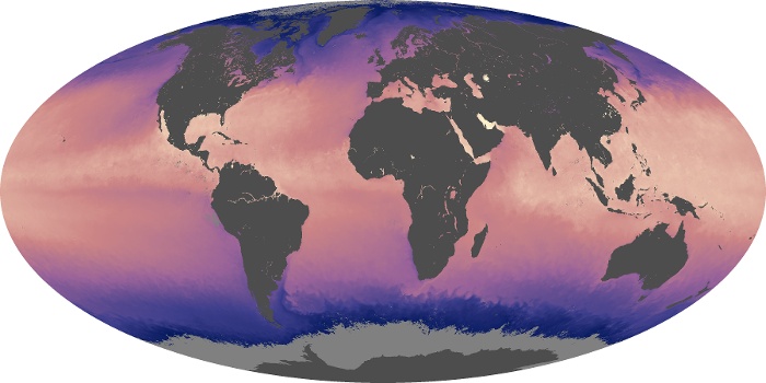 Global Map Sea Surface Temperature Image 230