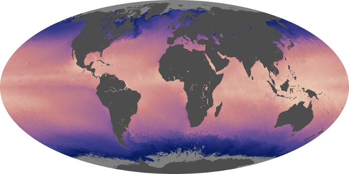 Global Map Sea Surface Temperature Image 233