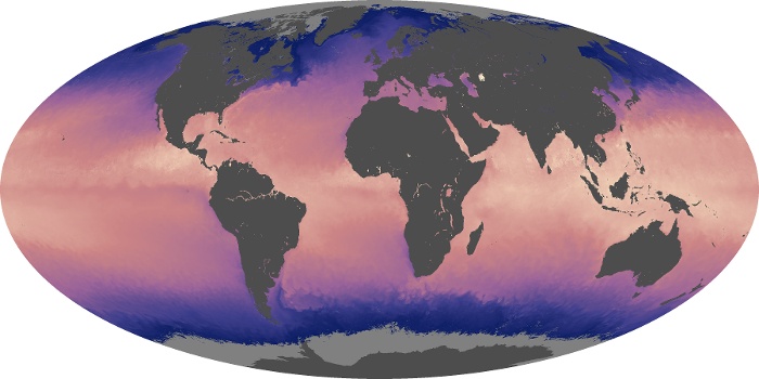 Global Map Sea Surface Temperature Image 239