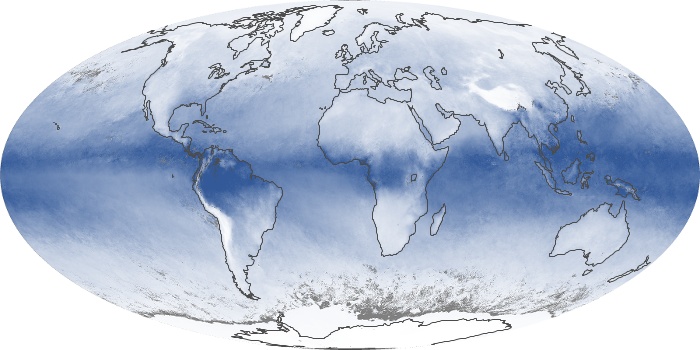 Global Map Water Vapor Image 11