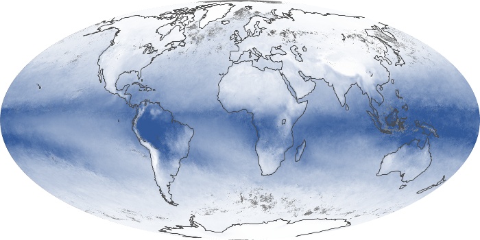 Global Map Water Vapor Image 18