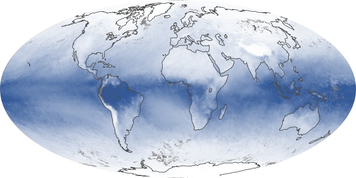 Global Map Water Vapor Image 21