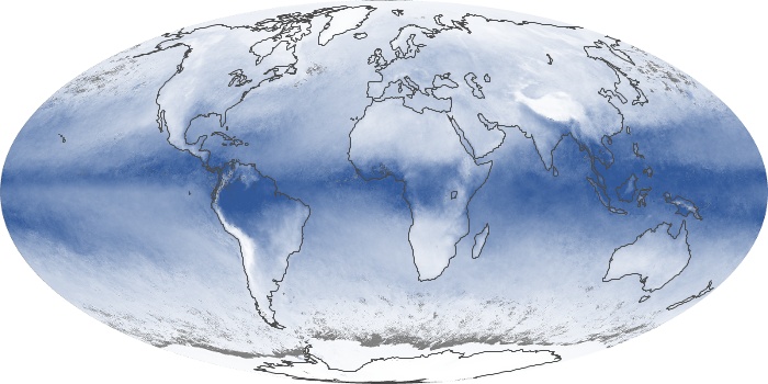 Global Map Water Vapor Image 59