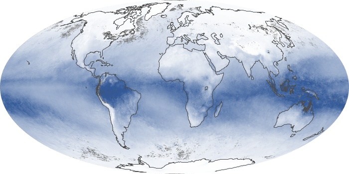 Global Map Water Vapor Image 79