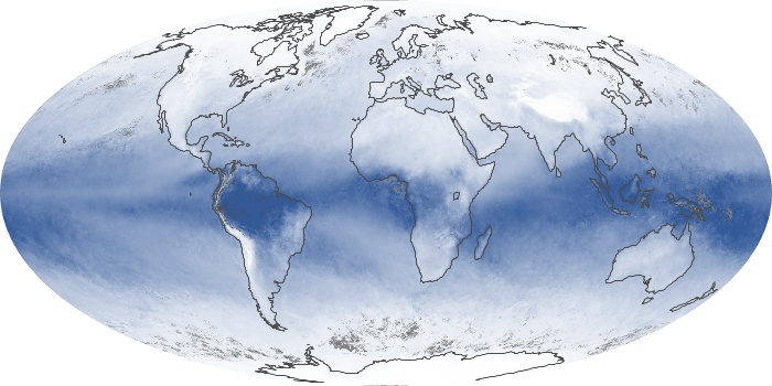Global Map Water Vapor Image 81
