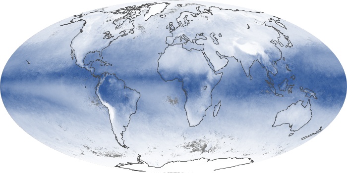 Global Map Water Vapor Image 88