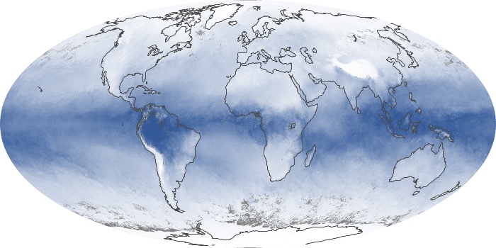 Global Map Water Vapor Image 118