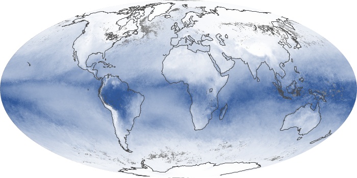 Global Map Water Vapor Image 139