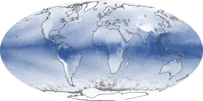 Global Map Water Vapor Image 143