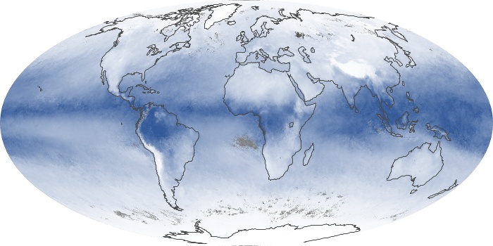 Global Map Water Vapor Image 148