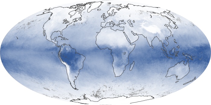 Global Map Water Vapor Image 189