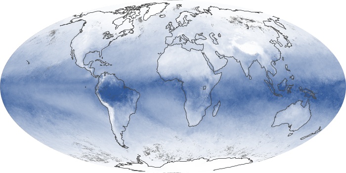 Global Map Water Vapor Image 213