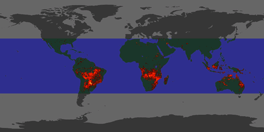 Global Fires, September 1999