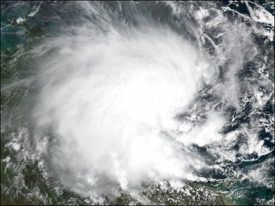 Tropical Cyclones Monty and Evan - NASA Science