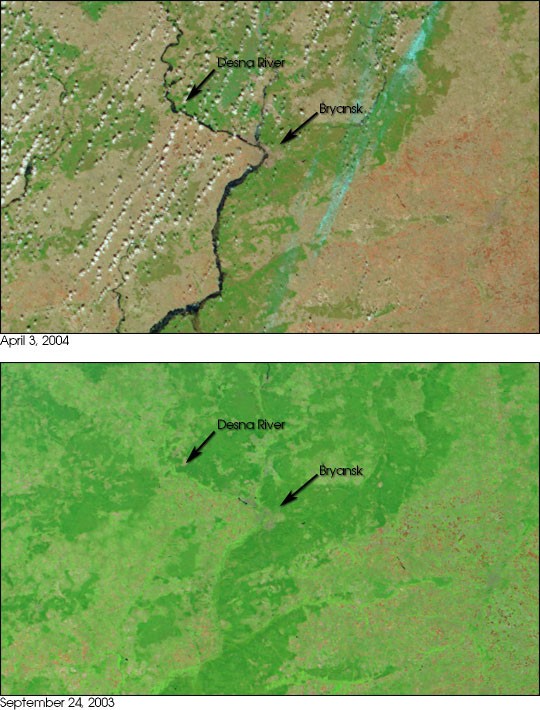 Flooding in Western Russia - NASA Science