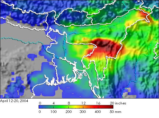 Severe Storms Trigger Floods in Bangladesh - NASA Science