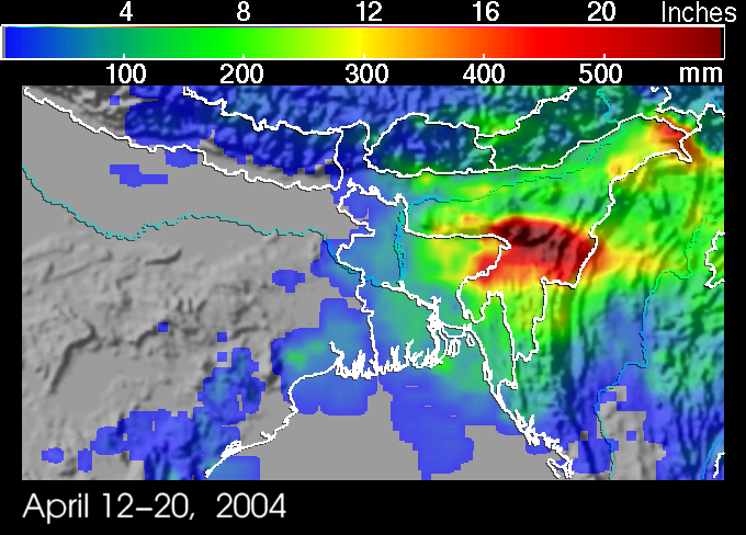 Severe Storms Trigger Floods in Bangladesh - NASA Science