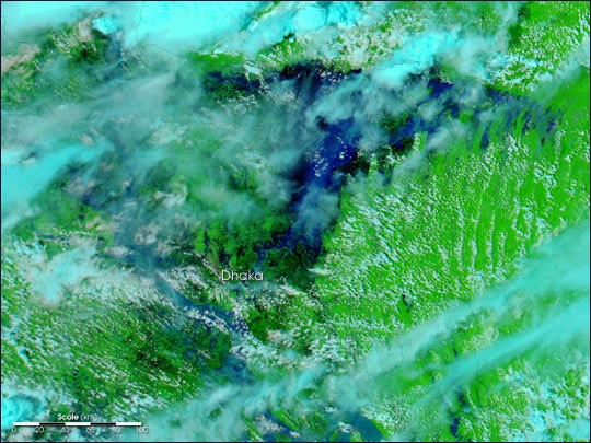 Floods in India and Bangladesh - NASA Science