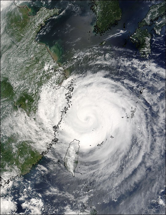 Typhon Ruping Typhoon Rananim - NASA Science