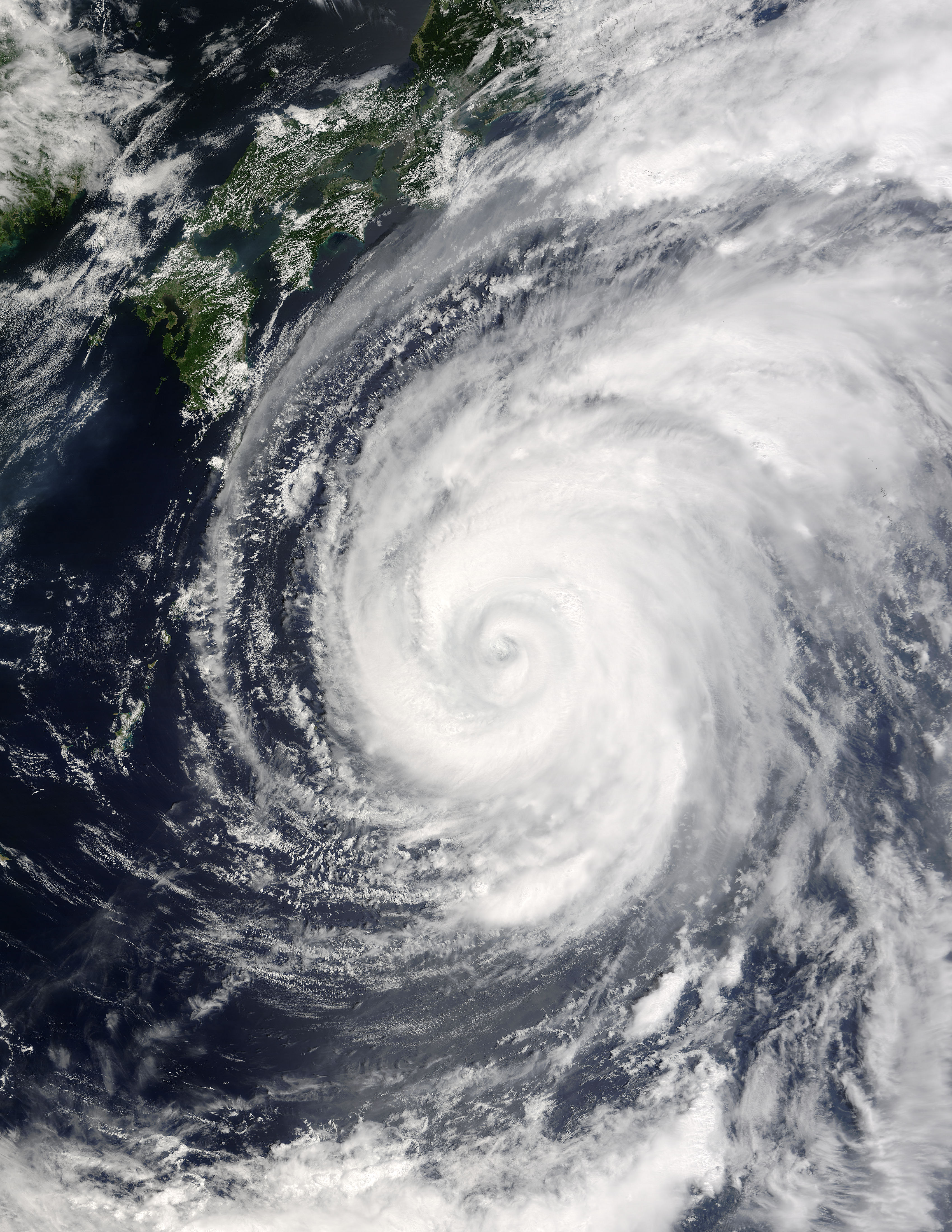 Typhoon Chaba - NASA Science