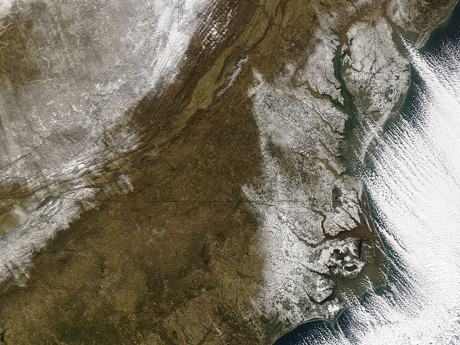 Arctic Blast Chills Eastern United States - NASA Science