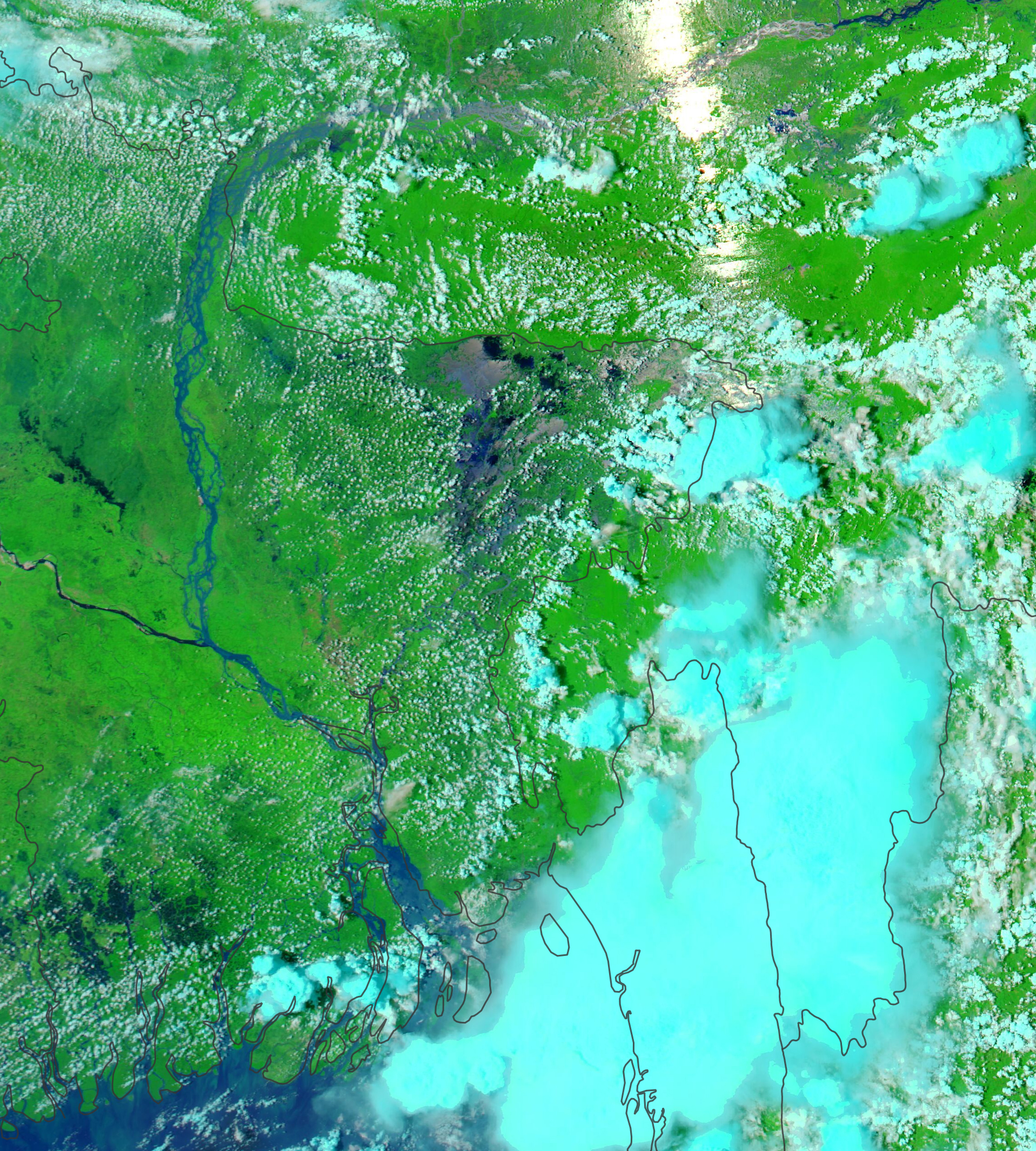 Intense Flooding in Bangladesh - NASA Science