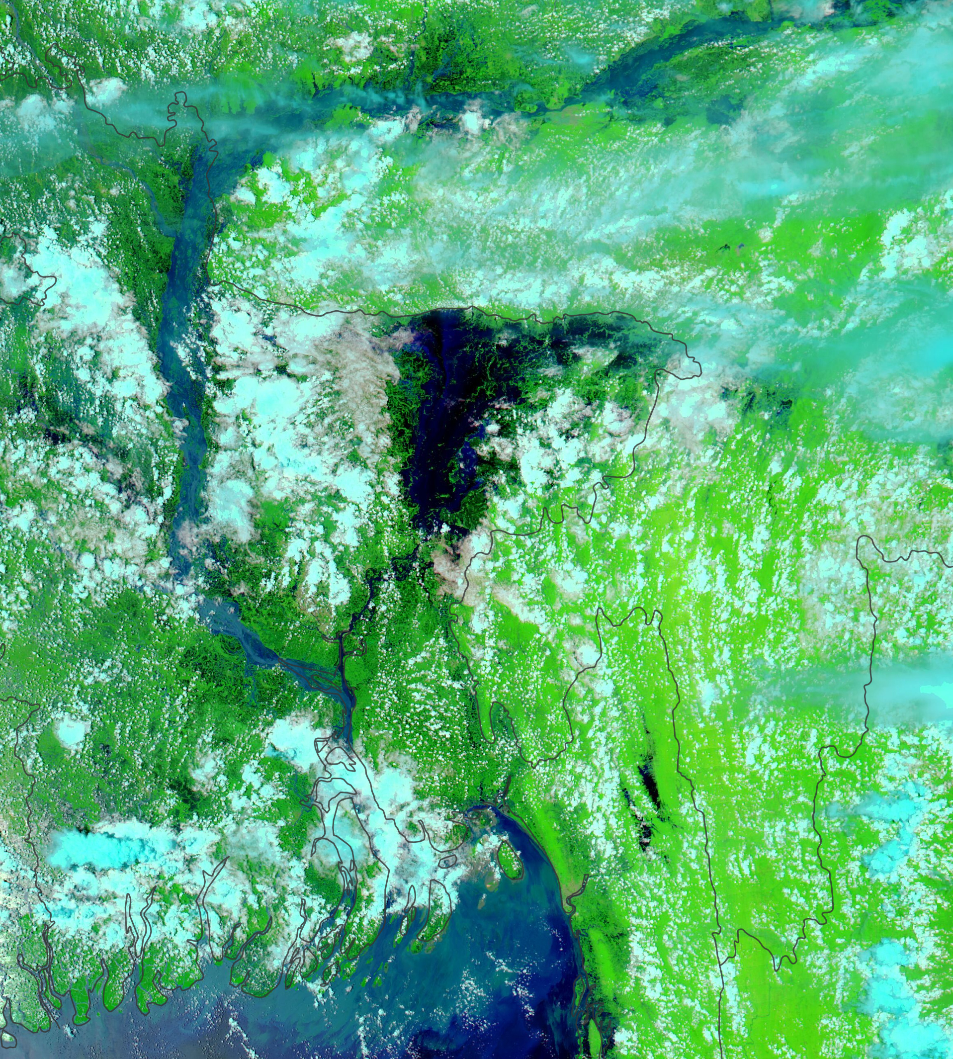 Intense Flooding in Bangladesh - NASA Science